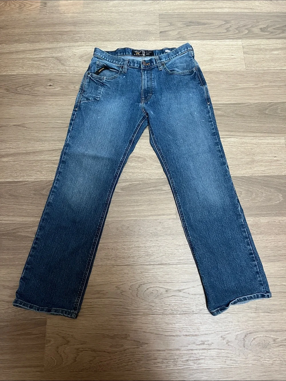 Ariat Men's Straight Leg Indigo Jeans Size 33/32